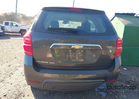 2017 Chevrolet Equinox Ls from USA, damaged, VIN 2GNFLEEK9H6188950